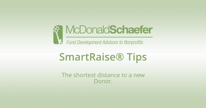The shortest distance to a new Donor.