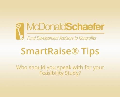 Who should you speak with for your Feasibility Study?